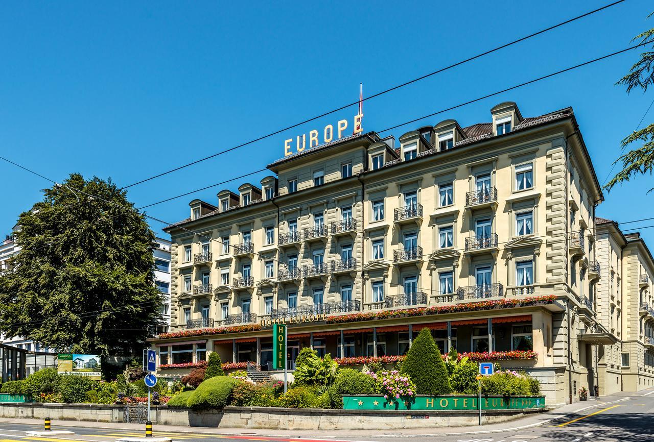Grand Hotel Europe Luzern Exteriör bild