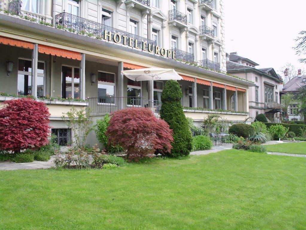 Grand Hotel Europe Luzern Exteriör bild